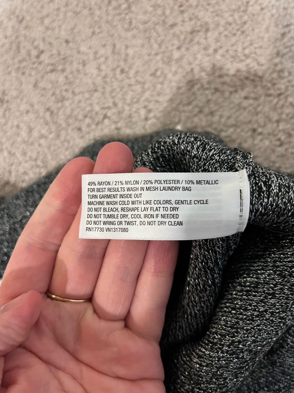 A New Day Lurex Ribbed Stretchy Midi Skirt with Side Notch - Picture 10 of 11